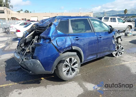 2022 Nissan Rogue Sv Fwd z USA, uszkodzony, nr VIN 5N1BT3BAXNC701251